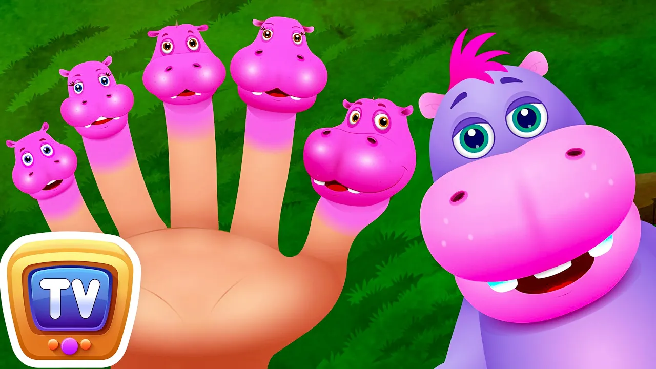 Finger Family Hippo | ChuChu TV Animal Finger Family Nursery Rhymes Songs For Children Finger Family Hippo | ChuChu TV Animal Finger Family Nursery Rhymes Songs For Children