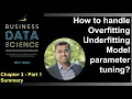 Introduction to bias variance overfitting regularization Chapter 3 part 1 - Business Data Science