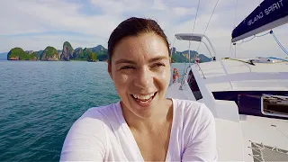 CATAMARAN SAILING: Living Our Best Life! | Sailing Thailand