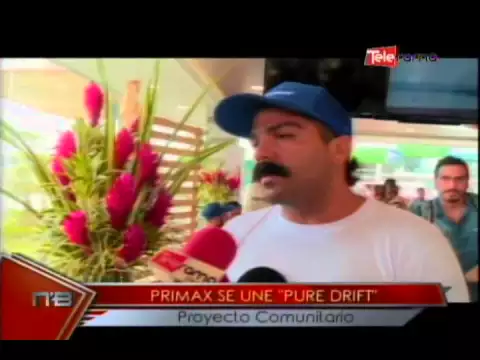 Primax se une Pure Drif proyecto comunitario