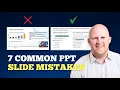 7 PowerPoint mistakes that are killing your presentation