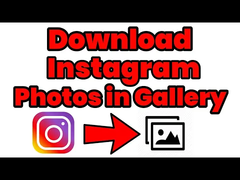Download MP3 How to Download Instagram Photos On Phone | Photos and videos
