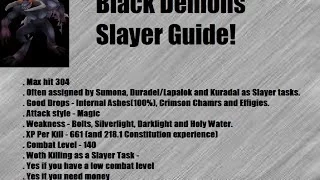 RuneScape 3 EoC - Black Demon Slayer Guide DETAILED COMMENTARY