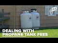 Are minimum usage fees for propane legal under Maine law