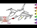 Fighter Jet Toys Coloring Pages for Kids Dinosaur Shark Drawing and Coloring for Ch 213