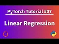 PyTorch Tutorial 07 - Linear Regression