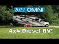 2022 Omni Luxury 4x4 Diesel RV From Thor Motor Coach