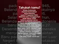 Lagu Benarkah Belanda Baru Akui Kemerdekaan Indonesia Pada Tahun 2005? #sejarahindonesia