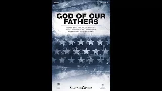 god of our fathers satb choir arr mary mcdonald