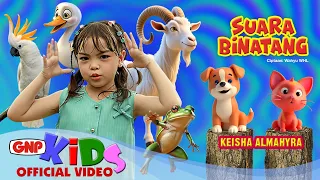 Suara Binatang 🐱🦆 Lagu Anak Belajar Suara Hewan - Keisha Almahyra