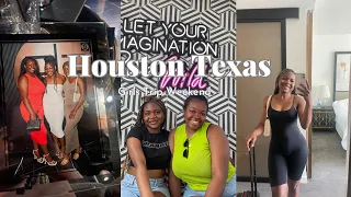 Travel vlog Houston Texas Girls Trip non-stop Immaculate vibes