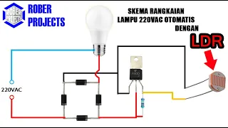Download Membuat Lampu 220V AC Otomatis Menggunakan Sensor LDR dan SCR FIR3D MP3