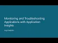 Application Insights Log Analytics A Tour