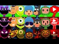 Download Lagu Incredibox Sprunki OC Phase 1 to Phase 3 Mike Wazowski, Sheriff Labrador, Pocoyo, Officer Dobermann