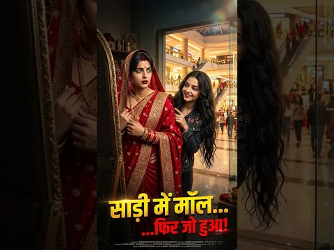 Crossdressing Story |साड़ी में मॉल... फिर जो हुआ! #shorts #viral #treding
