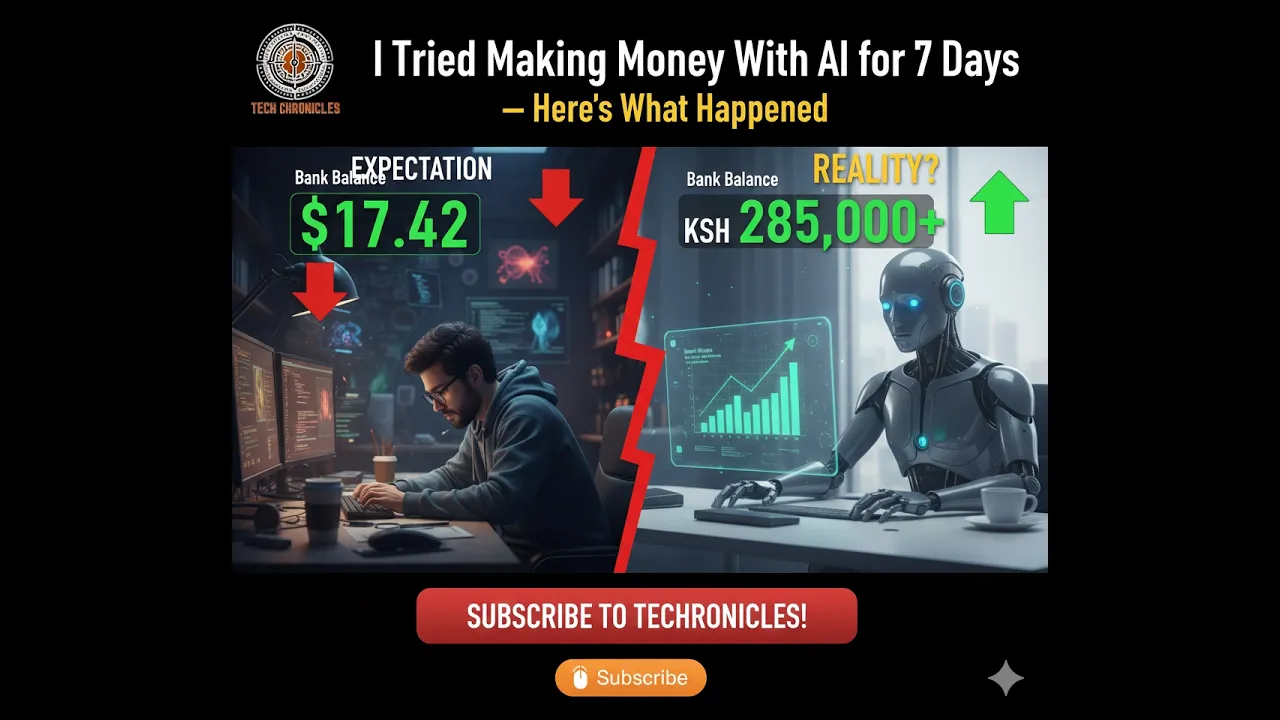 I Tried Making Money With AI for 7 Days (Here’s What Happened) YouTube video preview