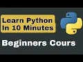 Python programming in 10 minutes Python for beginners
