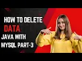 How to Delete Data From Database