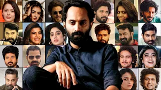 celebrities talking about fahadh faasil actors about fahadh actresses about fahadh cinemapursuit