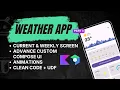 Build a I Weather App Project with Jetpack Compose Kotlin UDF in Android Studio - Part 3