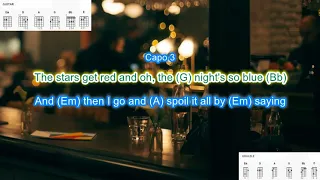 Something Stupid By Michael Buble And Reese Witherspoon Play Along With Scrolling Chords And Lyrics 