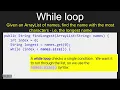 Unit 7 Lesson 3 part 1 - Traversing ArrayLists with Loops