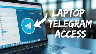 How to Open Telegram on Laptop Web Desktop App Tutorial