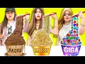 Rich Vs Broke Vs Giga Rich Food Challenge | Tasty Kitchen Recipes by Sweedee
