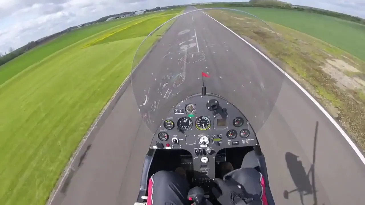 Gyrocopter take off practice - declutter your technique