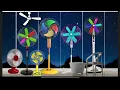 Lagu Night table Fan video for kids. Kipas Angin. video quạt điện. Exhaust fan, Ceiling fan. Fan blade
