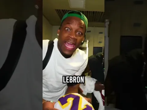LeBron Signed Tylil's Hand and He Wants to Keep It FOREVER π