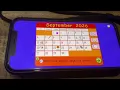 Starfall Calendar June 13 2026-May 2027