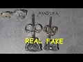 Real vs fake Pandora earrings How to spot fake pandora jewelry