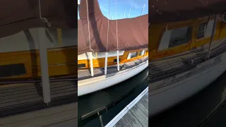 Good morning.. Just a cute little sv I saw the other day .. #fyp #sailing #dream
