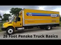 Penske 26 Foot Moving Truck - How to Drive and Basics of the Controls