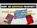 Download Lagu The Easiest Countries in Europe to Obtain Citizenship | EU Passport Without Investment