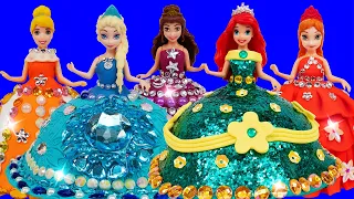Amazing Clay Dresses for Disney Princess Miniature Dolls