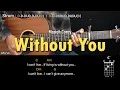 Lagu Without You - Mariah Carey | EASY Guitar Tutorial with Chords - Guitar Lessons