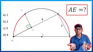 Challenge 109 Semicircle and Inscribed Triangle Mathematics