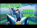 How To Fix Every Error in Roblox Studio