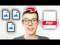 How To Merge Multiple Photos Into One PDF - Full Guide