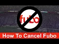 How To Cancel Your Fubo Subscription