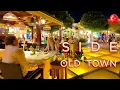 SIDE 📍 Old Town \u0026 SHOPPING Streets 🇹🇷 TÜRKIYE 4K Walking Tour #turkey #side #antalya
