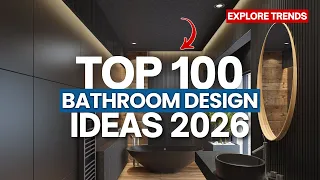 Bathroom Design IDEAS You MUST See Before 2026