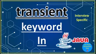 Transient keyword in Java Pradeep Nailwal