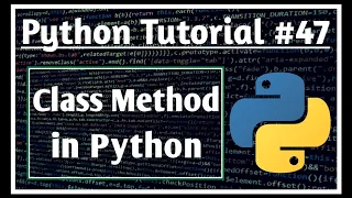 Class Method in Python Class Method Python Tutorials for Absolute Beginners Jeevan Upreti