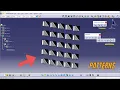 How to make patterns in CATIA