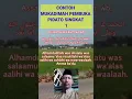 contoh mukadimah pembukaan pidato singkat #shorts