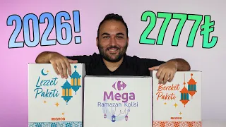 RAMAZAN PAKETLERİNİ İNCELEDİM! 2026