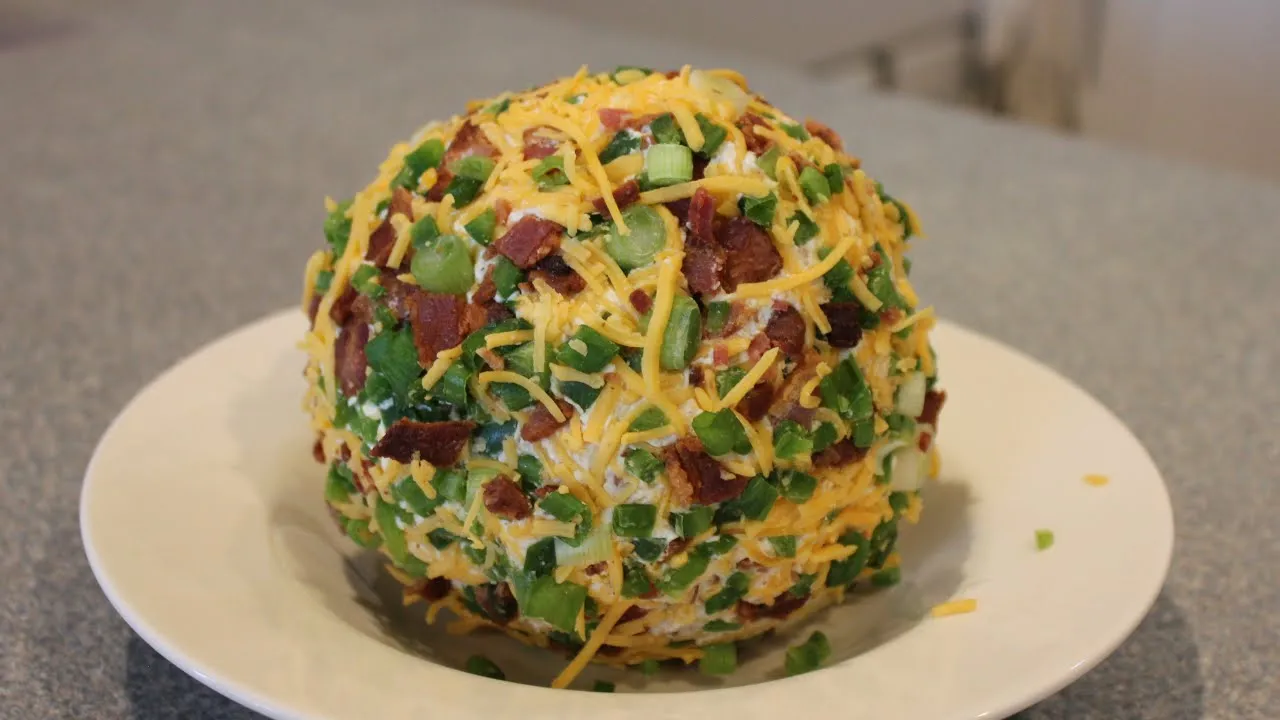 I show you how to make three different cheeseballs. You can make one, two or three with adjusting th. 